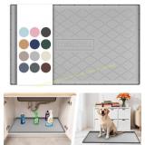 URMONA Under Sink Mat 34x22 Silicone