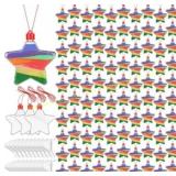 30Pcs Sand Art Bottle Necklaces Kit