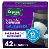 Depend Night Defense Liner - Overnight 42ct