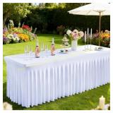 FAVE 2-Pack Spandex Tablecloths, Rectangle