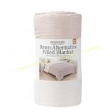 Full size Berkshire alternative down comforter