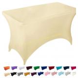 Peomeise 4FT Spandex Table Cover (Champagne)
