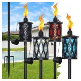 Glass Table Top Torches-4