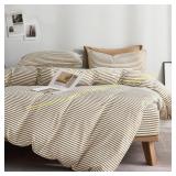 Sz unknown JELLYMONI 100% Cotton Striped Duvet Set