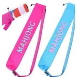 34" Mahjong Mat Bag, Canvas Drawstring Bag