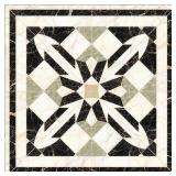 HOMETITUTE Green Marble Peel Stick Tile 12x12