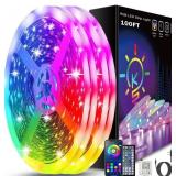 Keepsmile 100ft LED Strip Lights Bluetooth RGB