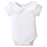 Magic Park Infant Girl Puff Sleeve Bodysuit, 0-3M