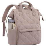 LOVEVOOK Laptop Backpack for Women, Puffer Bag