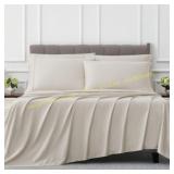 Ct 2 King Tan Kirkland Signature 680 TC Sheet Set