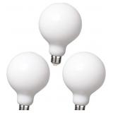 G30 Globe LED Bulbs 60W Eq (3-Pack)