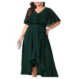 CICIDUDU Women Plus Size Long Formal Dress