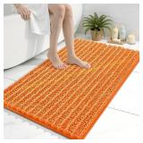 Arotive Bathroom Rug 36x24 Chenille Bath Mat