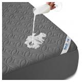 BEDLORE Waterproof Mattress Protector, Queen