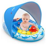 EZIGO Baby Pool Float Canopy UPF50+ 6-36m