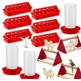 Patelai 7 Pcs Chick Feeder and Waterer Kit