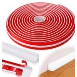 Flexible Quarter Round Trim 0.6in White