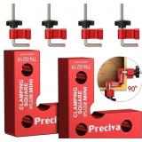 90  Mini Positioning Squares (4 Sets) Red