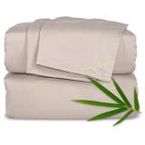 Pure Bamboo Short Queen Sheets 60x75 Sand (2 Sets