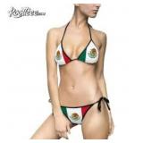 Mexican Flag Bikini Swimsuit