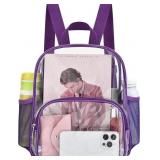 Busiuw Clear Backpack 12x12x6 for Events