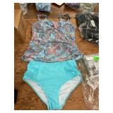 Zaful Padded Tankini Medium, Print Unavailable