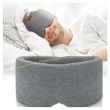 Cotton Sleep Mask with Pouch (Nap/Travel)
