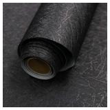 Black Silk Peel and Stick Contact Paper