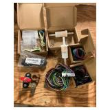 Assorted Electronic Components and Hardware Lot