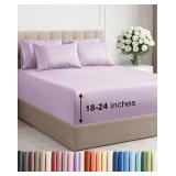 Queen Sheet Set - 6pc, Lavender