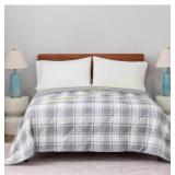 Herringbone Microfiber Bed Blanket