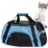 Cat Carrier Blue