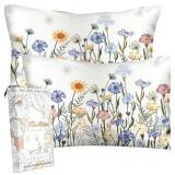 Miss Adola 20" x 36" Silky POLYESTER Pillowcases,