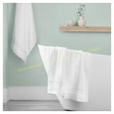 Ct 2 White Purely Indulgent Towel Sets