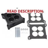 2" Ported Phenolic Carburetor Spacer, Robe hook