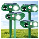 Solar Animal Repeller Outdoor Ultrasonic
