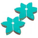 PRETYZOOM 2Pcs Summer Tree Ornaments Luau