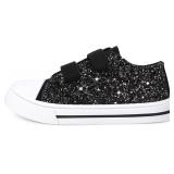 Used EUXTERPA Toddler Sneakers kids Size 8 Glitter