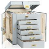 AKOZLIN 6-Tier Jewelry Box Organizer 5 Drawers