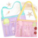 Tagitary Beach Toys Mesh Bags with Zipper