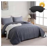 YOUR MOON Wool Comforter Queen - Lamb Wool