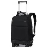 Removable Wheels Rolling Backpack 18" Laptop