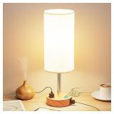 Fenmzee Bedside Lamp - Dimmable, USB A+C, No 2 pro