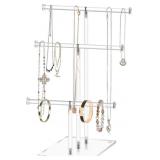 Hanging Jewelry Organizer, 3-Tier Stand