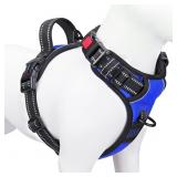 PHOEPET No Pull Harness Med Reflective Vest Sz M