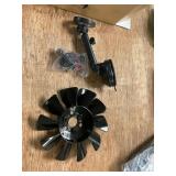 Lawn Mower Cooling Fan & Mount with Ball Joint Arm
