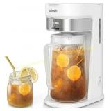 Wirsh Iced Tea Maker with 3QT Pitcher, White