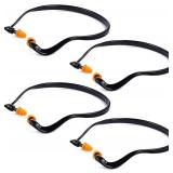 4ct. Banded Earplugs for Shooting Range,
