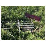 Receiver hitch carrier, shields