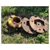 2 sets tractor weights